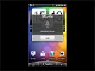 Displej HTC Desire s Androidem 2.2 Froyo
