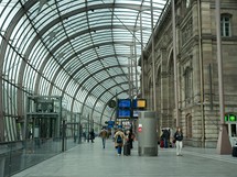 La Gare de Strasbourg, trasburk, Francie