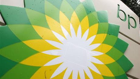 Logo �erpací stanice BP v americkém Washingtonu