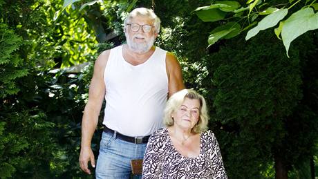 Jana Klímová, manelka novináe Josefa Klímy.