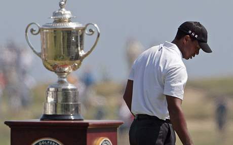 Tiger Woods, první kolo PGA Championship 2010.