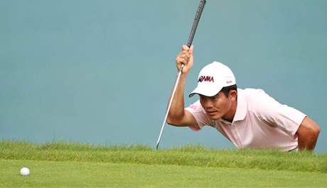 Wen-chung Liang zahrál ve tetím kole PGA Championship 64 ran. Díky tomu je tvrtý.