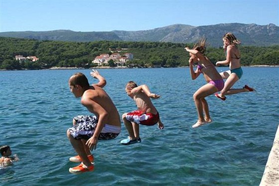 Hotelový komplex Adriatic Vrboska na ostrov Hvar vyuívají dti v programu Moský koník.