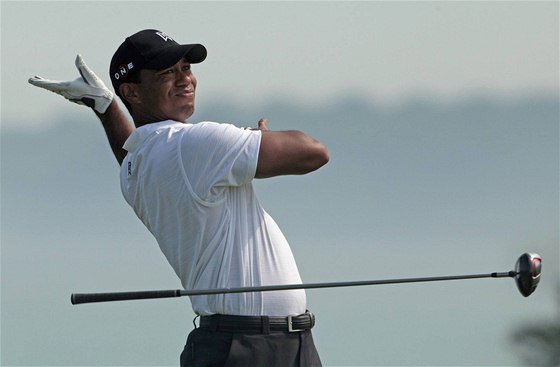 Tiger Woods, první kolo PGA Championship 2010