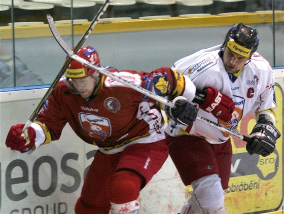 Momentka z utkání Tipsport Cupu mezi Olomoucí a Tincem