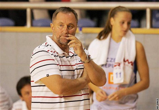 Lubor Blaek na lavice eské basketbalové reprezentace