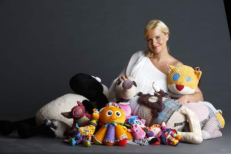 Thotná Kateina Kristelová v kampani na hraky