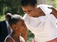 Prvn dma USA Michelle Obamov s dcerou na dovolen ve panlsku