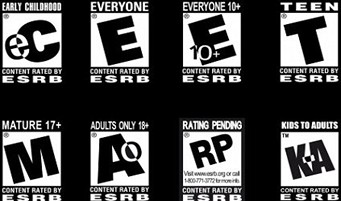 ESRB ratingy