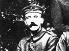 Adolf Hitler (oznaený  kíkem) na snímku z první svtové svtové války se...