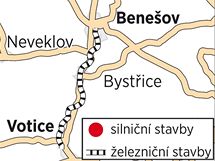 krty ministerstva dopravy se dotknou pedevm rekonstrukc dvou koridor z Beneova do Votic a z Berouna do Zbirohu, kter jsou u rozestavn.