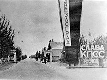 Leninsk (dnešní Bajkonur) v letech 1950 až 1960