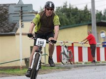 Fotoreportr olomouck redakce MF DNES Petr Janeek bhem zvodu Bobr Bike.