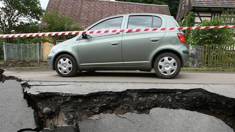 Povode zmnila k nepoznání i dtský pokoj sedmileté Barbory z Beneova nad Plounicí.