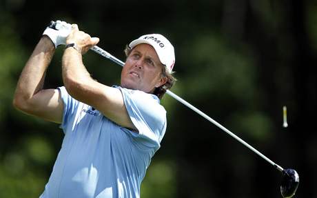 Phil Mickelson, prvn kolo The Barclays 2010.