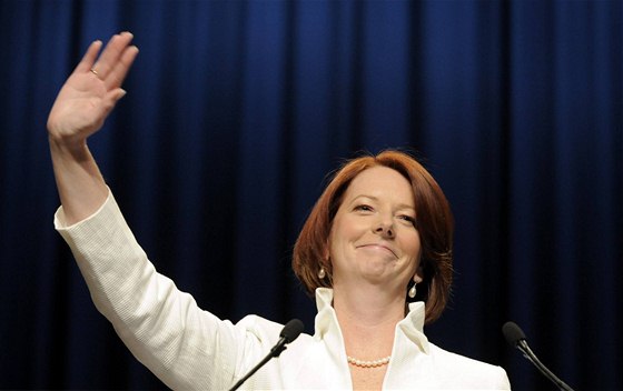 Dosavadní australská premiérka Julia Gillardová