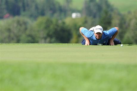 Momentka z golfovho Czech Open 2010 v eladn.