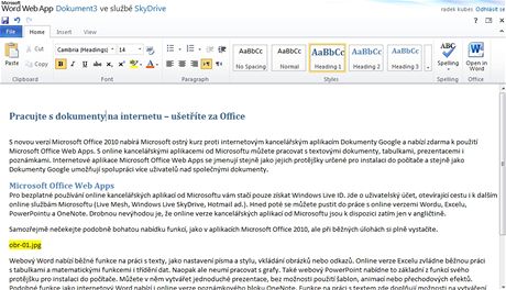 Microsoft Office Web Apps