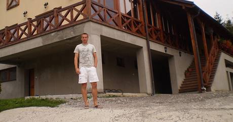 Rastislav Michalk, bval fotbalista Sparty, dnes hotelir na rodnm Slovensku.