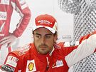Fernando Alonso ze stáje Ferrari byl sice v trénincích na Velkou cenu Belgie formule 1 rychlý. Sobotní kvalifikace mu ale nevyla, byl a desátý.
