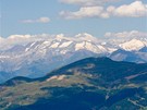 Z vrcholu Seceda (2 518 metr) mete obdivovat i vrcholky pokryté vným snhem