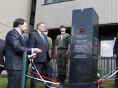 Odhalení obelisku k uctění památky Ryszarda Siwiece. (20. srpna 2010)