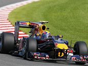 Mark Webber z Red Bullu pi kvalifikaci na VC Belgie.