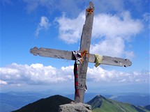 Rumunsko, Rodna. Na vrcholu Ineu (2279 m)