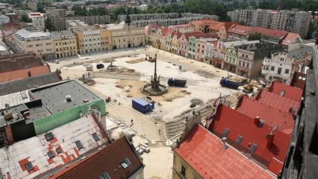 Rekonstrukce nám�stí v Havlí�kov� Brod� za bezmála 90 milion� korun fini�uje.