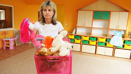 Nov rozíená mateská kolka ve Valticích na Beclavsku (na snímku editelka Irena Marouová) 