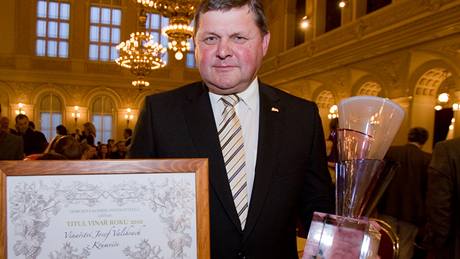 Cenu za nejlepší české víno obhájil Josef Valihrach.