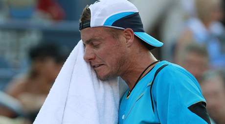 Lleyton Hewitt. ampion z roku 2001 vypadl na US Open 2010 hned v vodnm kole