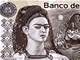 Frida Kahlo na nov mexick bankovce.