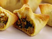 Bramborov� ��te�ky s ku�etem.