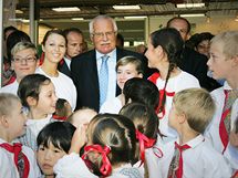 Vclav Klaus na vstav Zem ivitelka (28.8.2010)