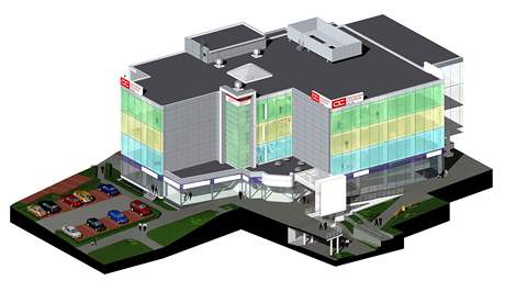 Rekonstrukce bývalého Domu potravin ve Zlín finiuje, nové Obchodní centrum Zlín oteve u 16. záí