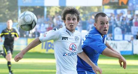 Beclavsk Ivo Michal (vpravo) a Ladislav Volek ze Slovcka.