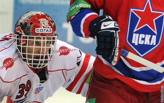 Dominik Haek v derby s CSKA exceloval