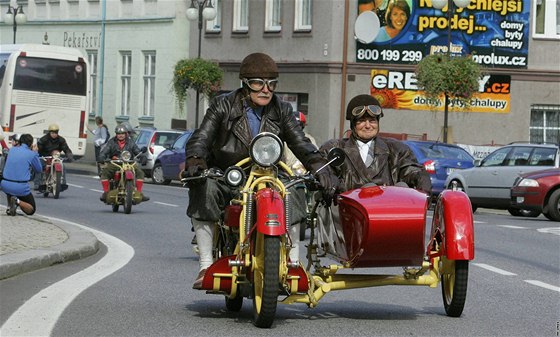 Nejdelší motorky světa Čechie - Böhmerland na srazu v Krásné Lípě