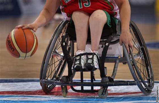 Basketbal na vozíku - ilustraní foto