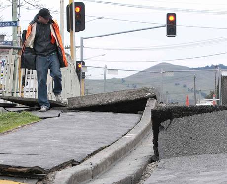 Siln zemtesen napchalo v druhm nejvtm novozlandskm mst Christchurch obrovsk kody (5. z 2010)