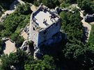 Koz� hr�dek v Mikulov� z letadla