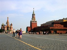 Moskva, Rud nmst s Leninovm mauzoleem