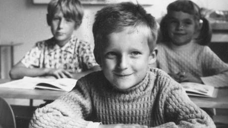Bavič Vladimír Hron v první třídě v roce 1973