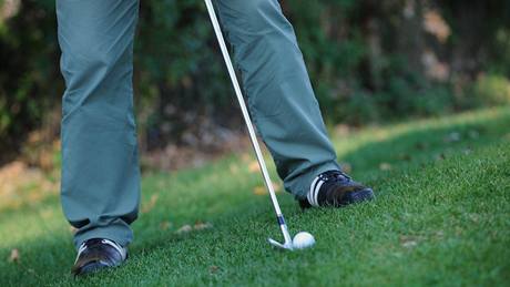 Golfový trénink - hra do kopce.