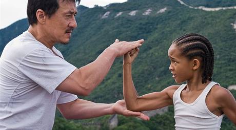 Jackie Chan a Jaden Smith ve filmu Karate Kid