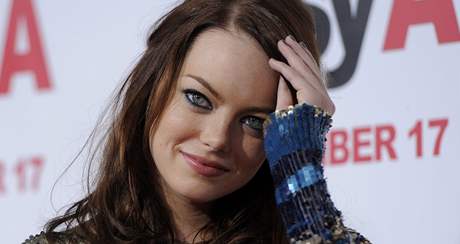 Emma Stone na premiée filmu Easy A