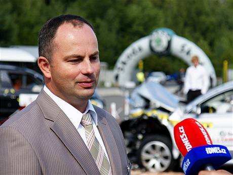 Petr Kraus, oddělení bezpečnosti vozu a zkoušek Škoda Auto