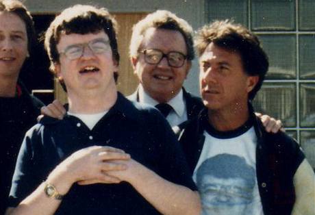 Dustin Hoffman nkolik týdn chování Kima Peeka studoval, aby jej mohl ve snímku Rain Man ztvárnit co nejvrohodnji