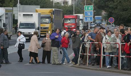 Blokda za obchvat Nchoda